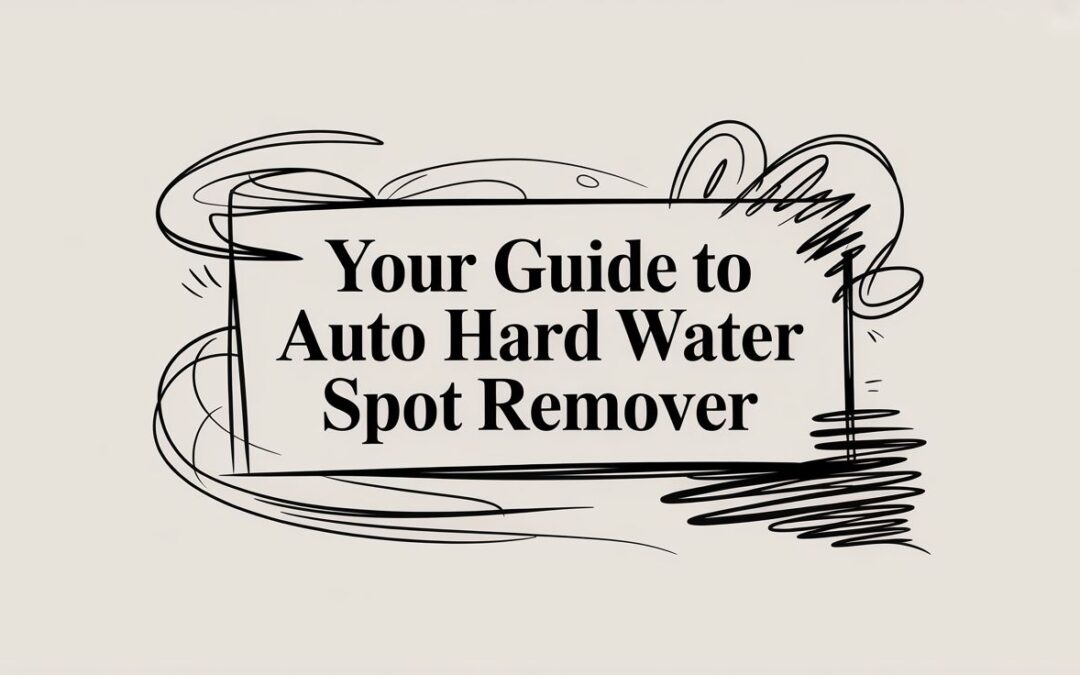 Your Guide to Auto Hard Water Spot Remover