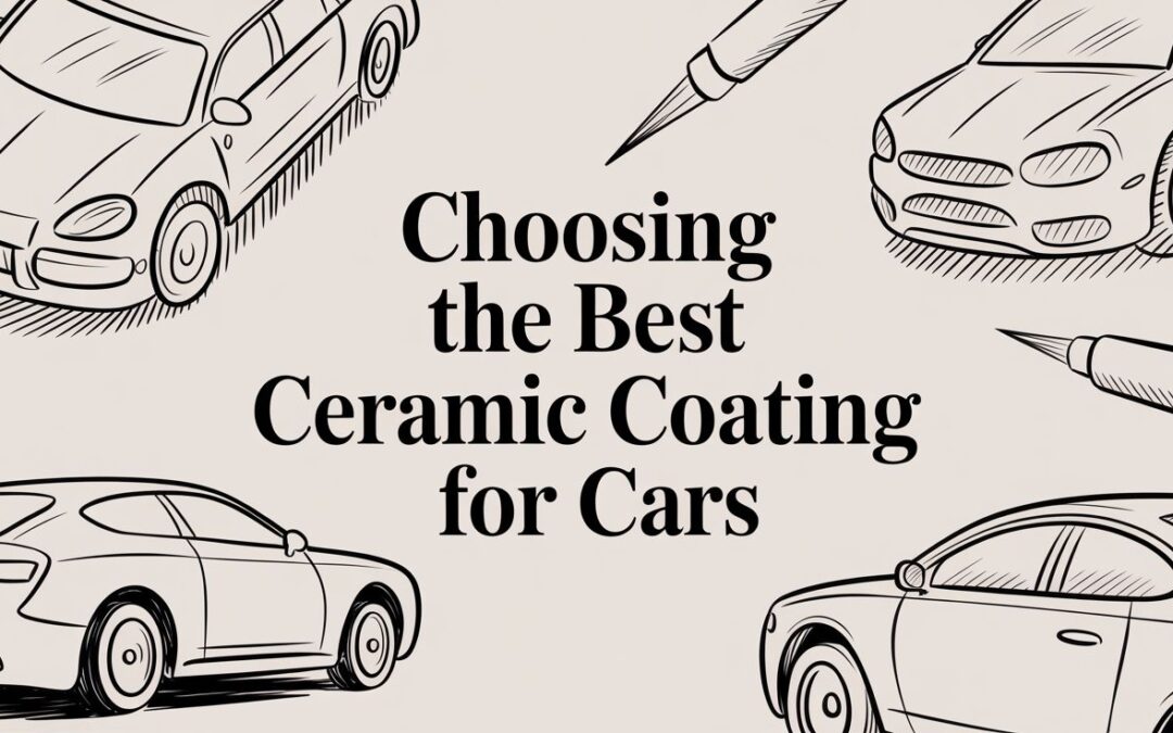 Choosing the Best Ceramic coating for cars