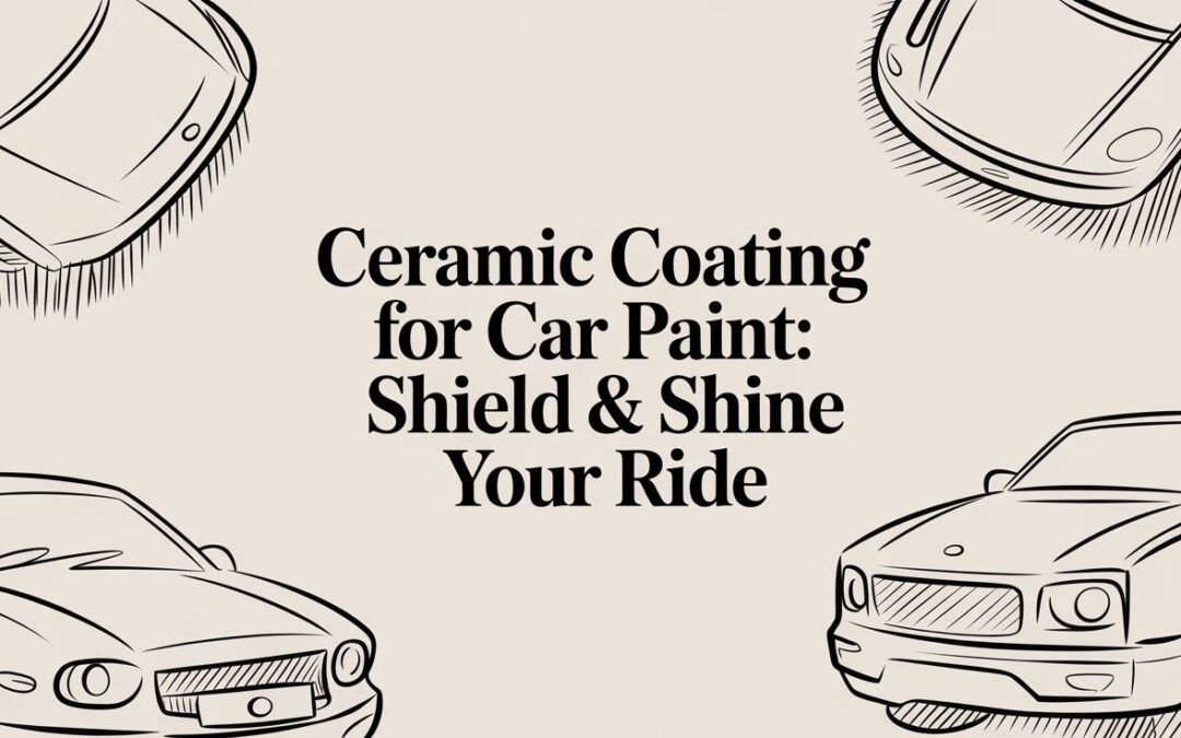 Ceramic coating for car paint: Shield & Shine Your Ride