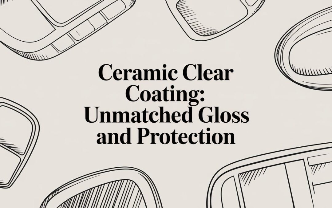 Ceramic clear coating: Unmatched gloss and protection