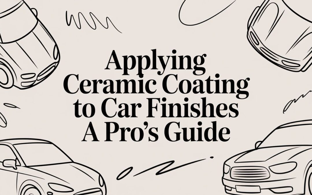 Applying Ceramic Coating to Car Finishes A Pro’s Guide