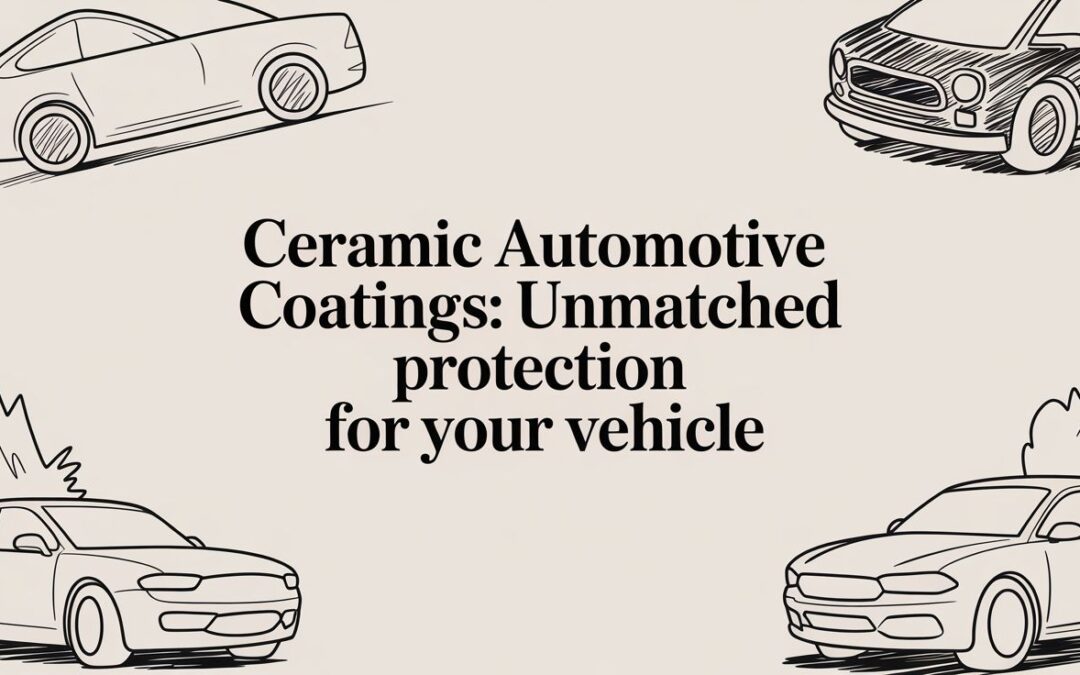 Ceramic Automotive Coatings: Unmatched Protection for Your Vehicle