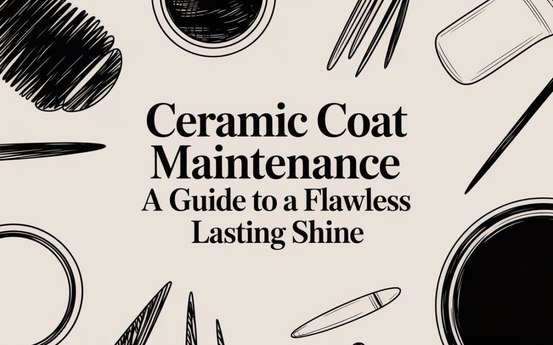 Ceramic Coat Maintenance A Guide to a Flawless Lasting Shine