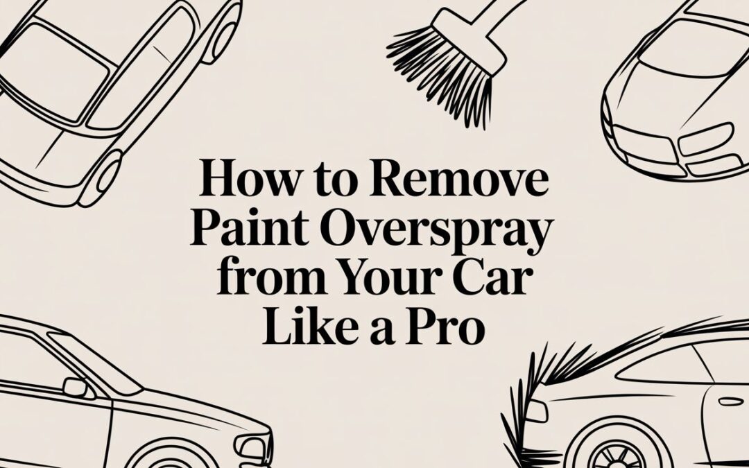 How to Remove Paint Overspray From Your Car Like a Pro