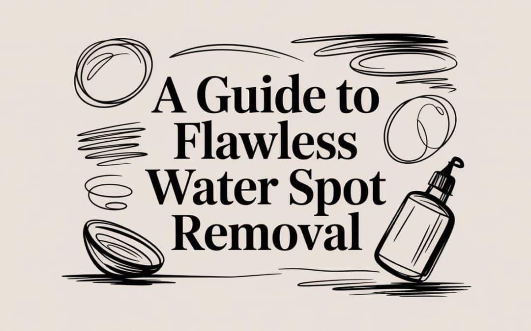A Guide to Flawless Water Spot Removal