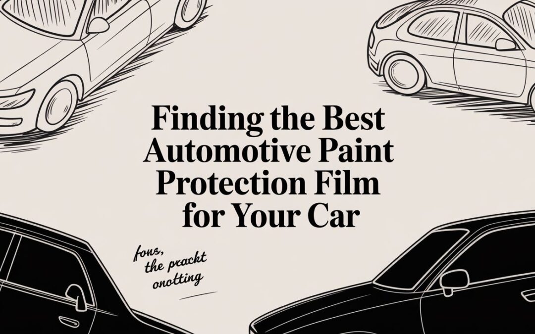 Finding the Best Automotive Paint Protection Film for Your Car