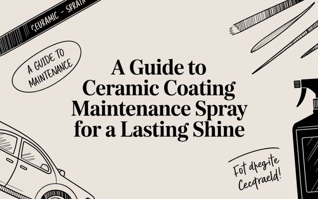 A Guide to Ceramic Coating Maintenance Spray for a Lasting Shine