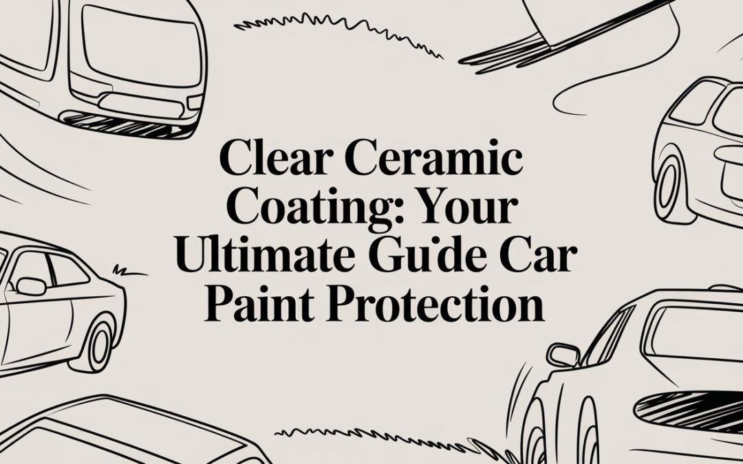Clear ceramic coating: Your Ultimate Guide to Car Paint Protection