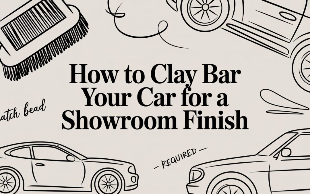 How to Clay Bar Your Car for a Showroom Finish