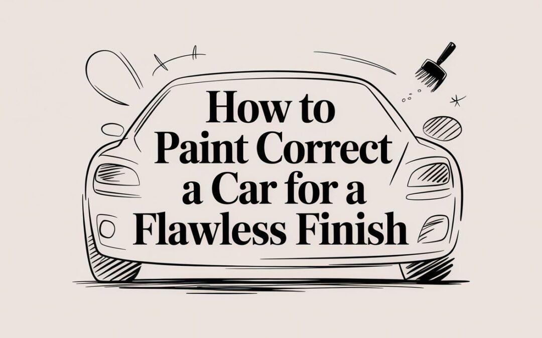 How to Paint Correct a Car for a Flawless Finish
