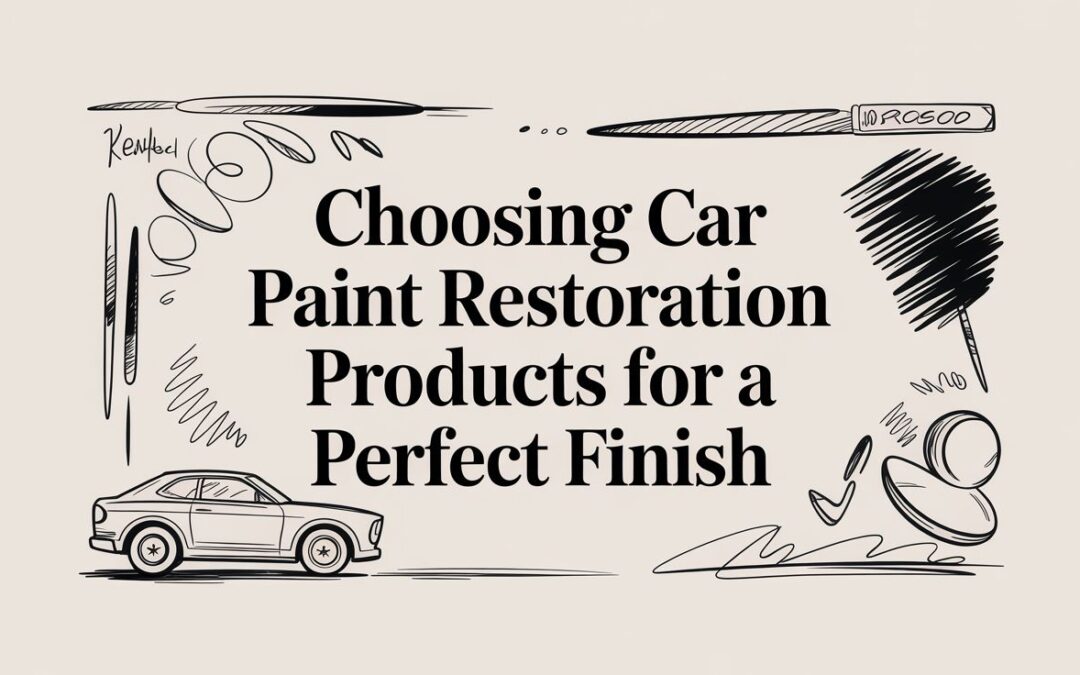 Choosing Car Paint Restoration Products for a Perfect Finish