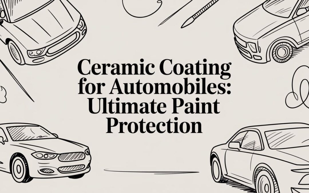 Ceramic coating for automobiles: Ultimate Paint Protection