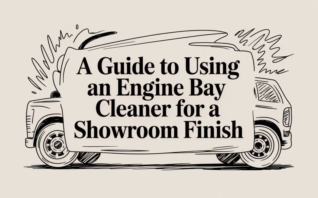 A Guide to Using an Engine Bay Cleaner for a Showroom Finish