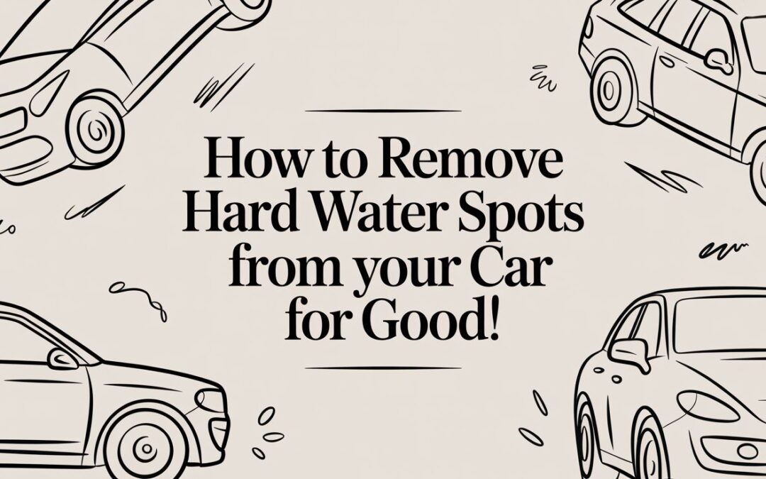 How to Remove Hard Water Spots from Your Car for Good