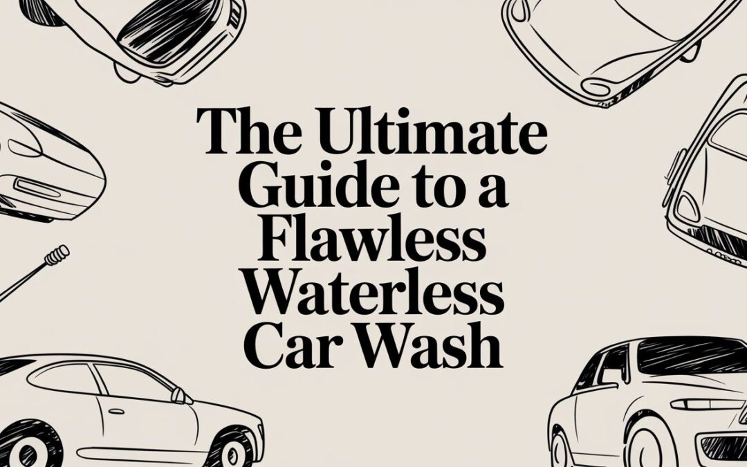 The Ultimate Guide to a Flawless Waterless Car Wash