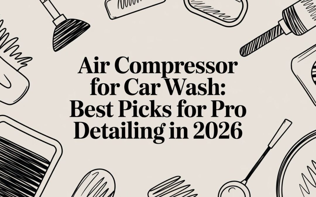 Air Compressor for Car Wash: Best Picks for Pro Detailing in 2026