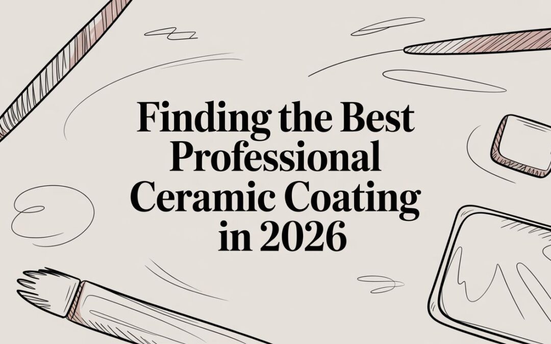 Finding the Best Professional Ceramic Coating in 2026