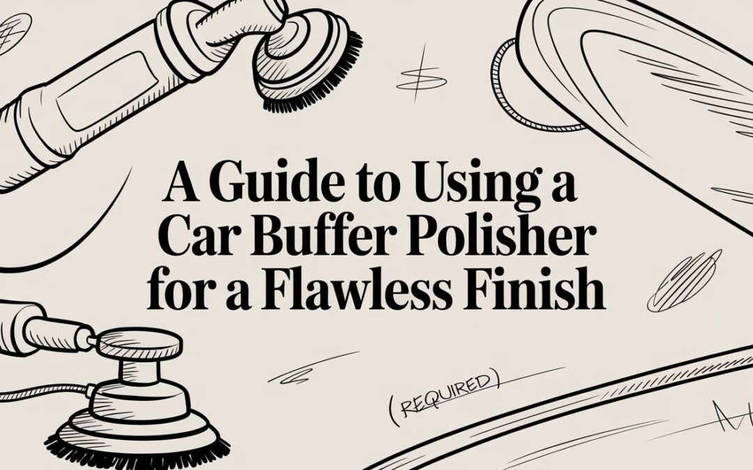 A Guide to Using a Car Buffer Polisher for a Flawless Finish