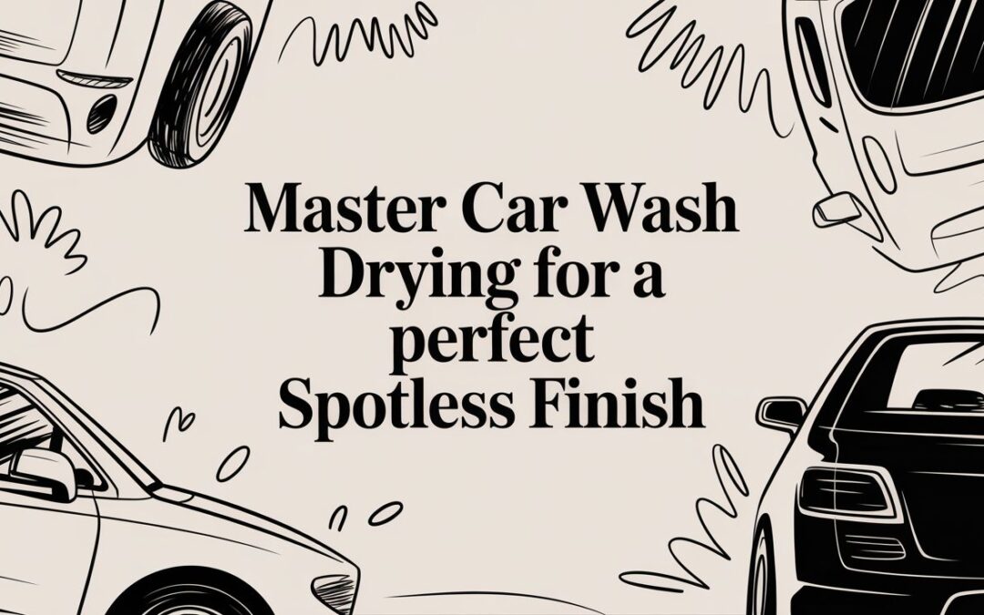 Master Car Wash Drying for a Perfect Spotless Finish