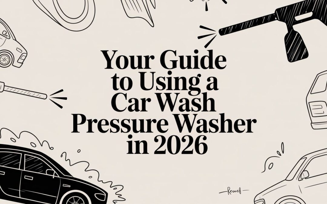 Your Guide to Using a Car Wash Pressure Washer in 2026