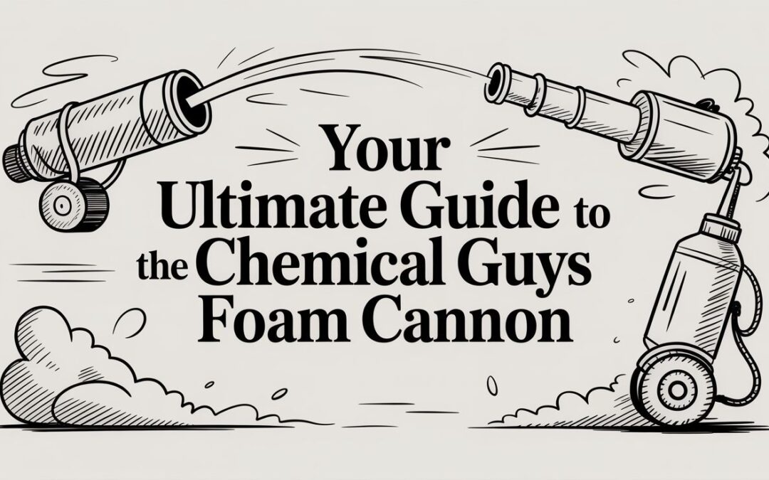 Your Ultimate Guide to the Chemical Guys Foam Cannon