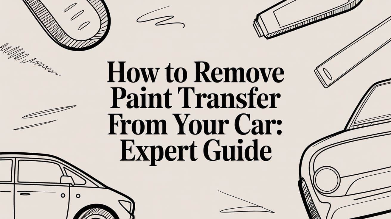 How to Remove Paint Transfer From Your Car: Expert Guide
