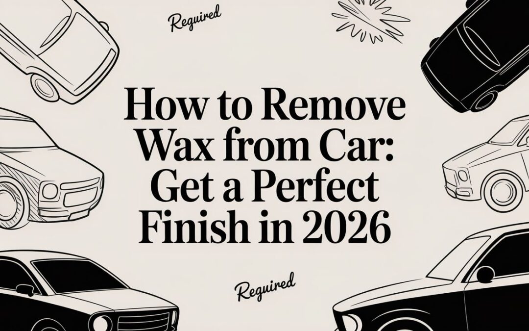 How to Remove Wax From Car: Get a Perfect Finish in 2026