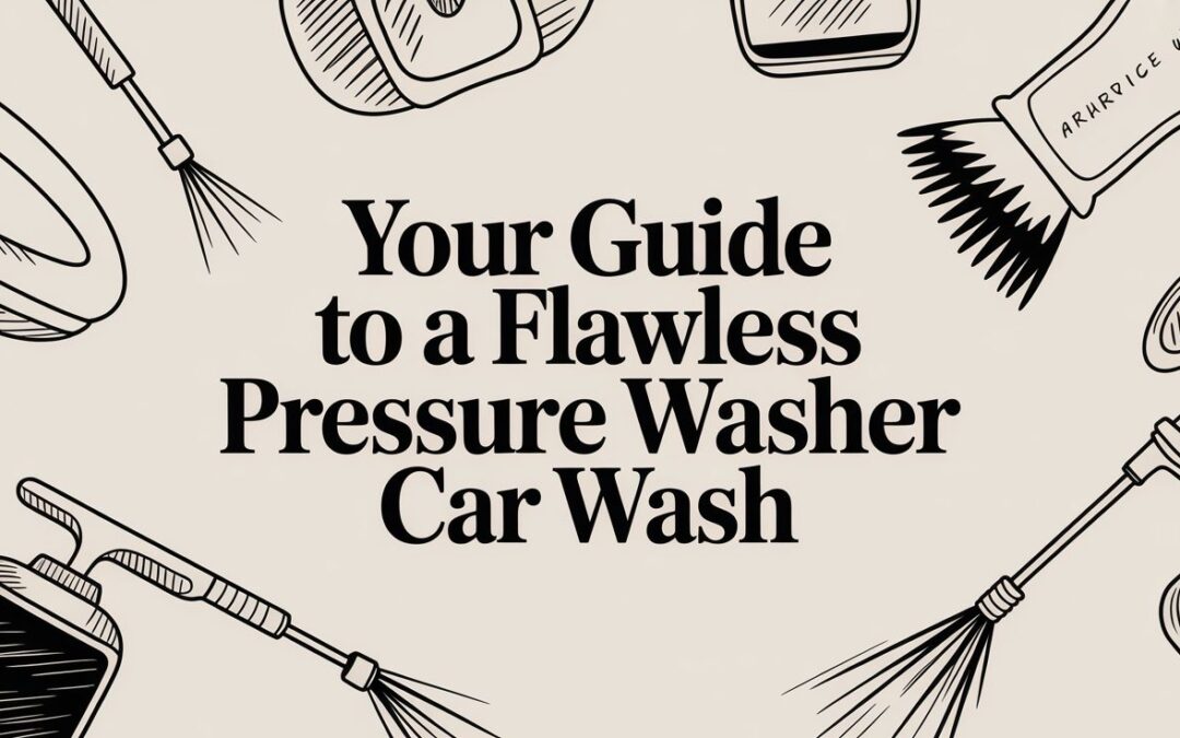 Your Guide to a Flawless Pressure Washer Car Wash