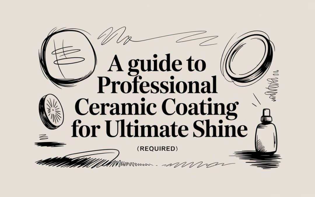 A Guide to Professional Ceramic Coating for Ultimate Shine