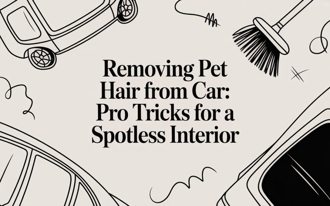 Removing Pet Hair from Car: Pro Tricks for a Spotless Interior
