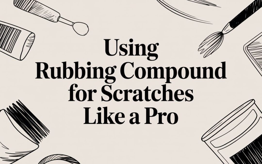 Using Rubbing Compound for Scratches Like a Pro