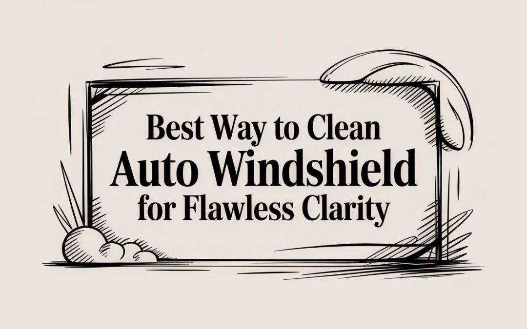 Best Way to Clean Auto Windshield for Flawless Clarity