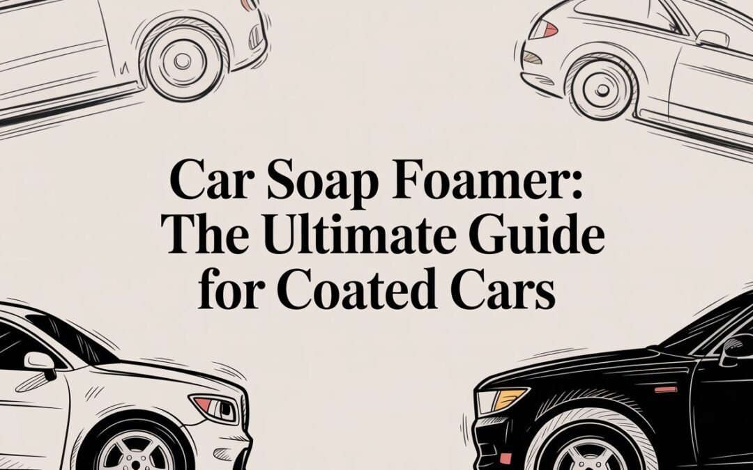 Car Soap Foamer: The Ultimate Guide for Coated Cars