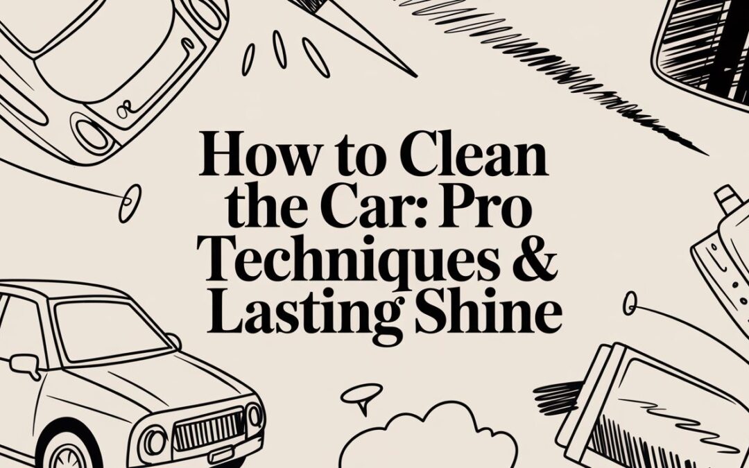 How to Clean the Car: Pro Techniques & Lasting Shine
