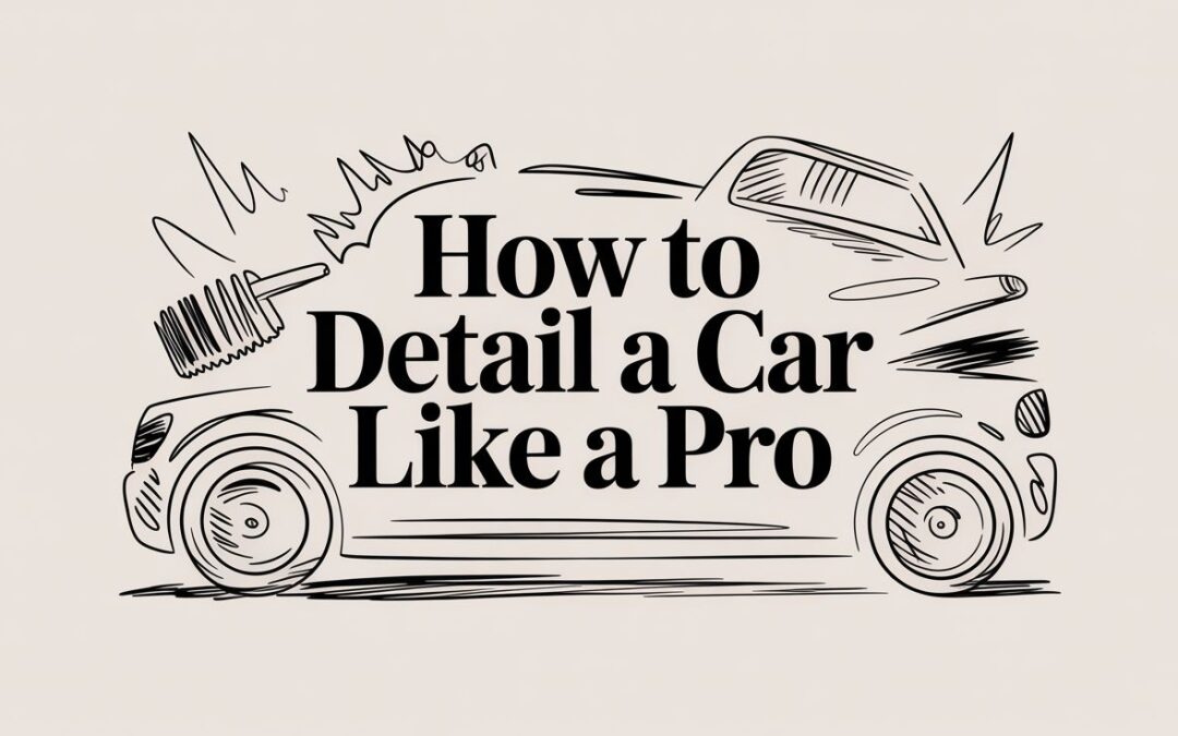 How To Detail a Car Like a Pro