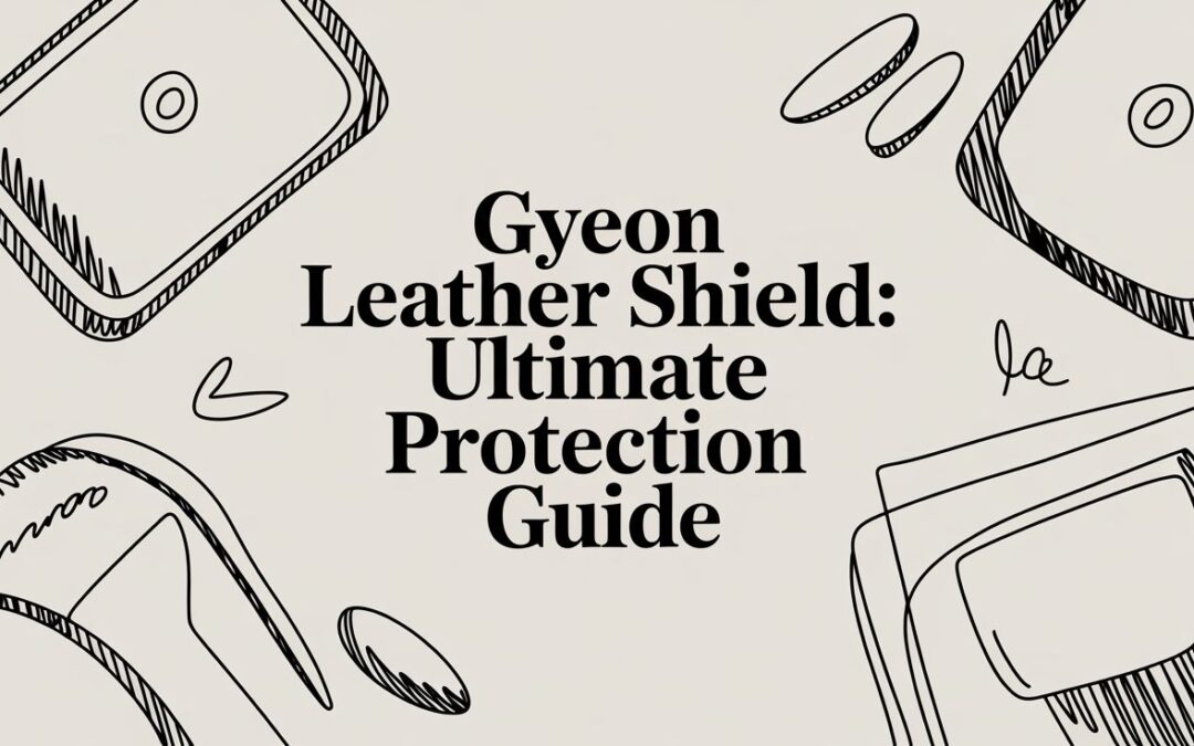 Gyeon Leather Shield: Ultimate Protection Guide