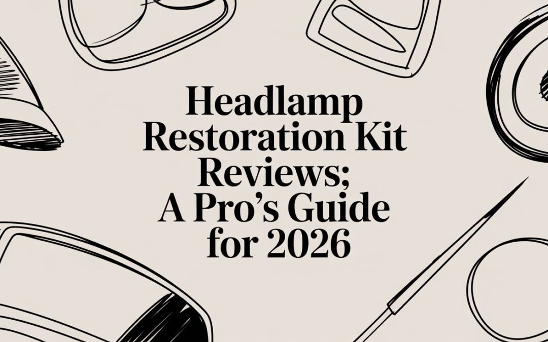 Headlamp Restoration Kit Reviews: A Pro’s Guide for 2026