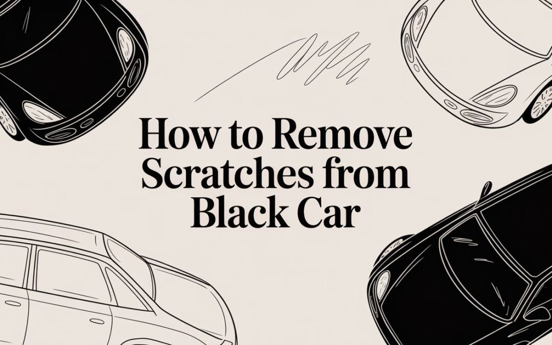 How to Remove Scratches from Black Car