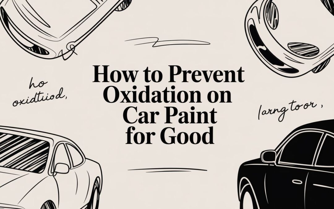 How to Prevent Oxidation on Car Paint for Good