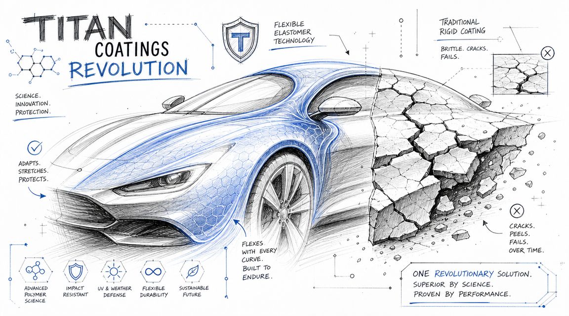 The Titan Coatings Revolution Elastomer Technology