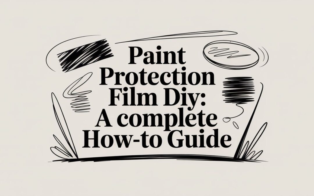 Paint Protection Film DIY: A Complete How-To Guide