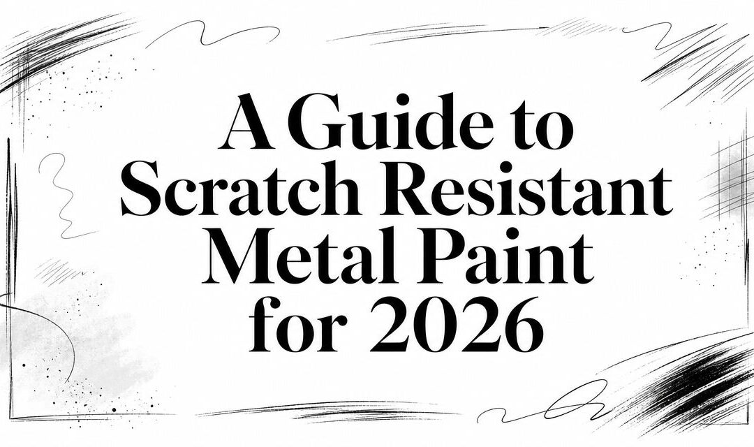A Guide to Scratch Resistant Metal Paint for 2026