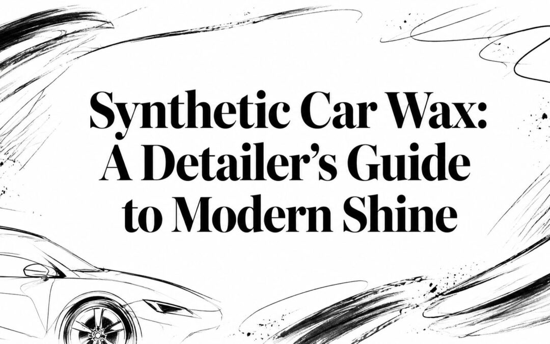 Synthetic Car Wax: A Detailer’s Guide to Modern Shine