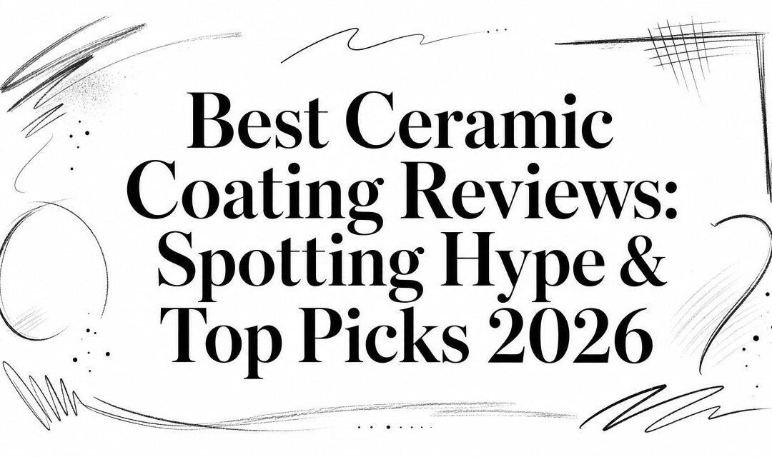 Best Ceramic Coating Reviews: Spotting Hype & Top Picks 2026