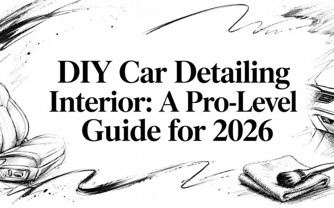 DIY Car Detailing Interior: A Pro-Level Guide for 2026