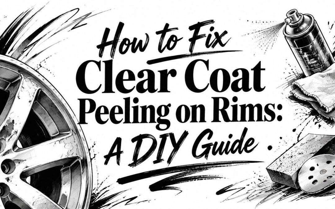 How to Fix Clear Coat Peeling on Rims: A DIY Guide