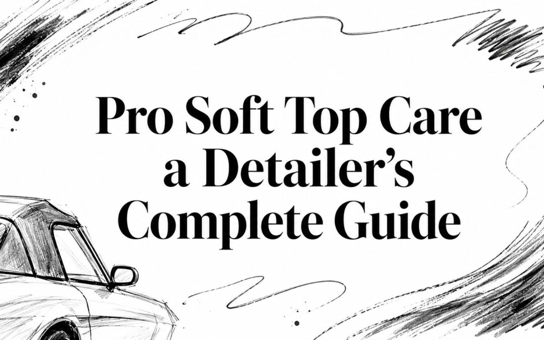 Pro Soft Top Care a Detailer’s Complete Guide
