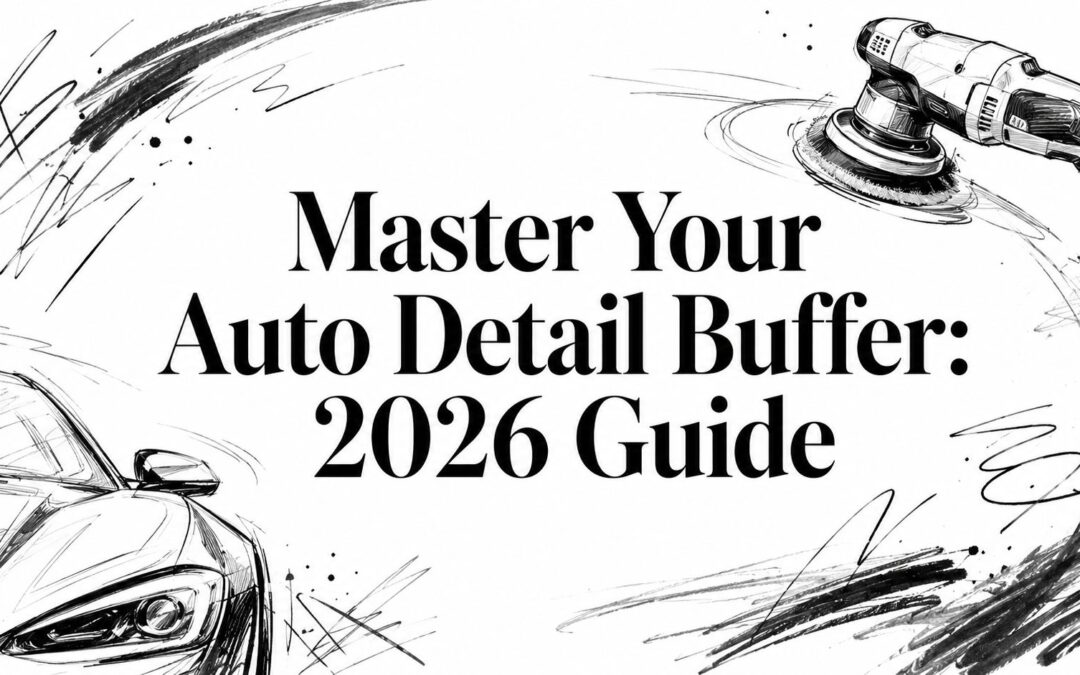 Master Your Auto Detail Buffer: 2026 Guide