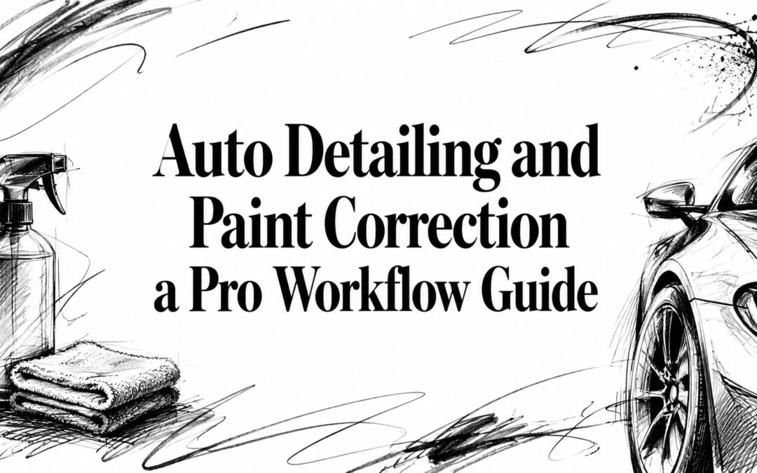 Auto Detailing and Paint Correction a Pro Workflow Guide