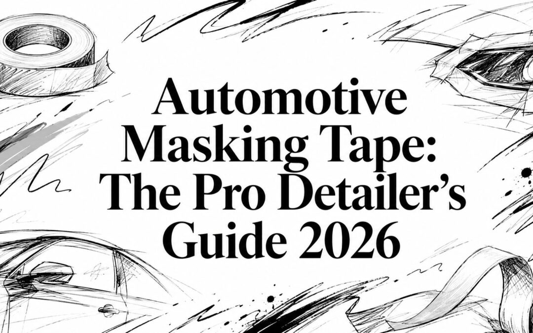 Automotive Masking Tape: The Pro Detailer’s Guide 2026